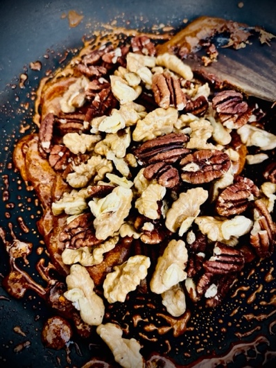 Jaggery & Chili Flake Caramelized Nuts - Step 7