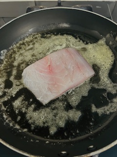 Pan Fried Bhekti Fillet - Assembly - Step 2