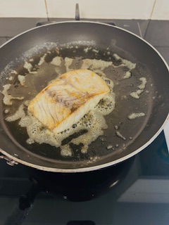 Pan Fried Bhekti Fillet - Assembly - Step 3