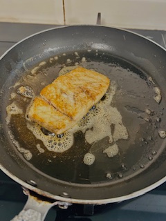 Pan Fried Bhekti Fillet - Assembly - Step 4