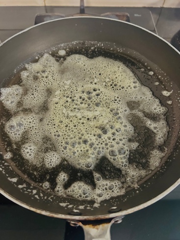 Pan Fried Anchovies - Frying & Plating - Step 2