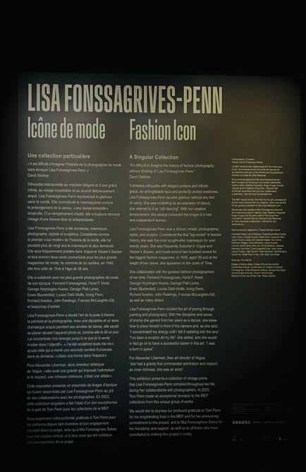 Images from photography exhibition of fashion icon Lisa Fonssagrives-Penn