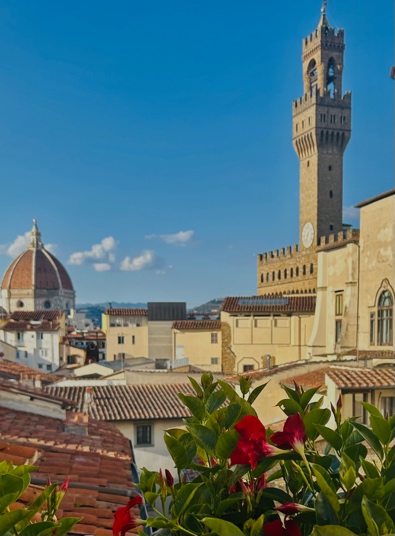 View from Bar of Degli Orafi Hotel