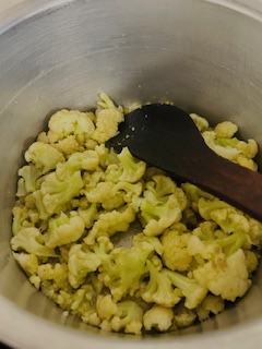 Prawn a la Kiev - Cauliflower - Step 8