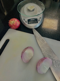 Savoury Profiteroles - Caramelized Onions - Step 1