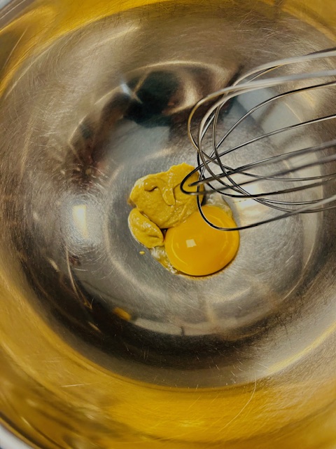 Carrot Tartare - Dressing -Step 1