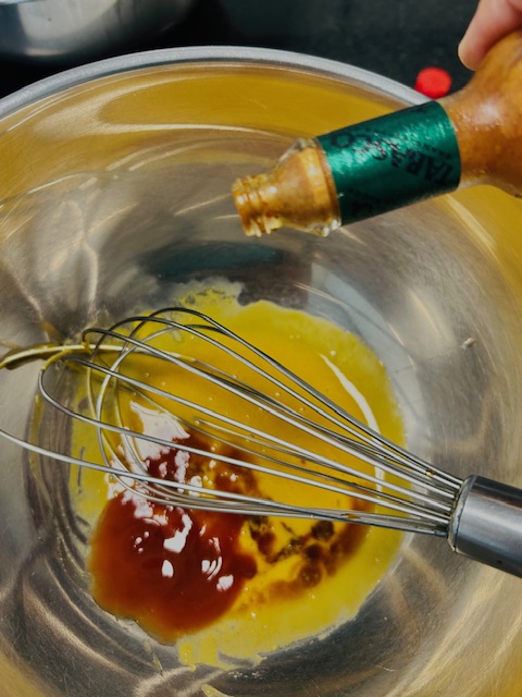 Carrot Tartare - Dressing - Step 2