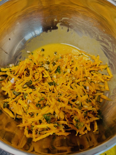 Carrot Tartare - Dressing - Step 6