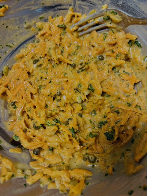 Carrot Tartare - Dressing - Step 7