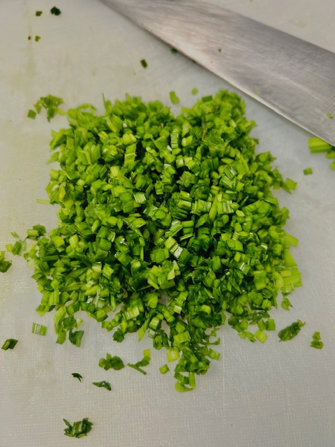 Carrot Tartare - Chive Emulsion - Step 6