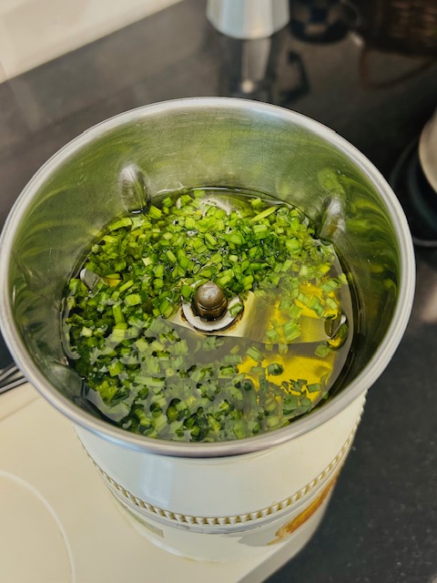 Carrot Tartare - Chive Emulsion - Step 8