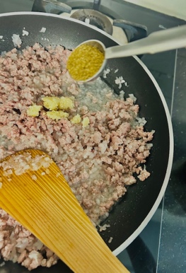 Turkish Manti - Lamb Mince Filling - Step 8