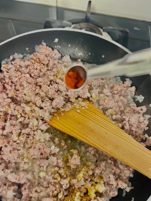 Turkish Manti - Lamb Mince Filling - Step 9