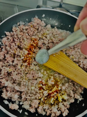 Turkish Manti - Lamb Mince Filling - Step 10