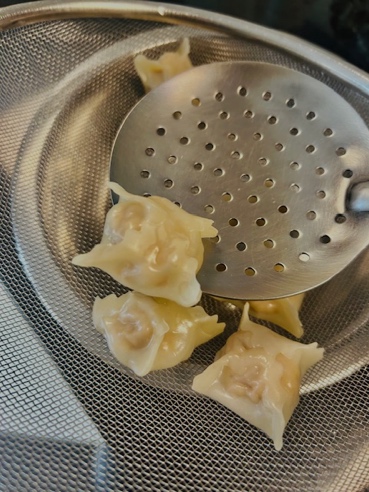 Turkish Manti - Cooking & Assembly - Step 8