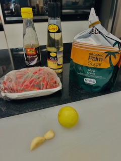 Fried Soft Shell Crab - Dressing - Step 1