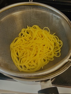 Smoked Mussel Spaghetti - Pasta - Step 3