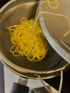 Smoked Mussel Spaghetti - Pasta - Step 5