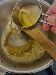 Smoked Mussel Spaghetti - Sauce - Step 8