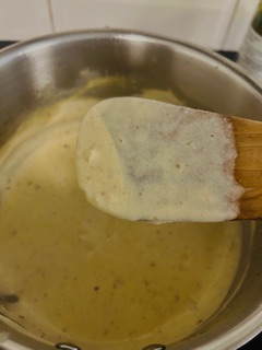 Smoked Mussel Spaghetti - Sauce - Step 13