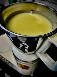 Truffle Scented Vichyssoise - Stock - Step 8