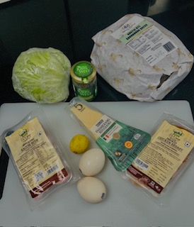 Chicken Caesar Salad - Ingredients - Image 1