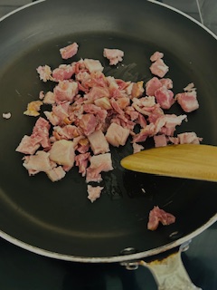 Chicken Caesar Salad - Bacon - Step 1