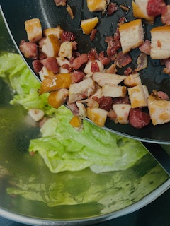 Chicken Caesar Salad - Assembly - Step 3