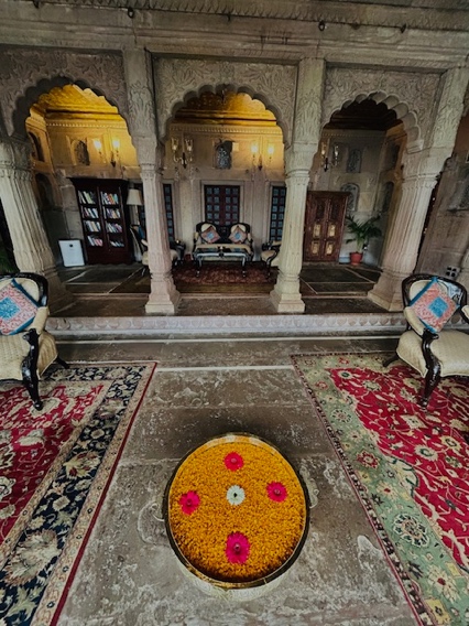 Main Lobby of the Hotel