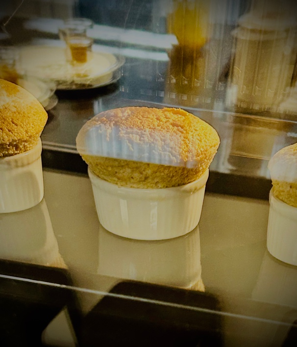 Hot ‘Dodha Barfi’ Dessert Souffle, Butter Toffee Sauce