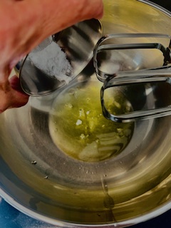 Dodha Barfi - Egg Whites - Step 1