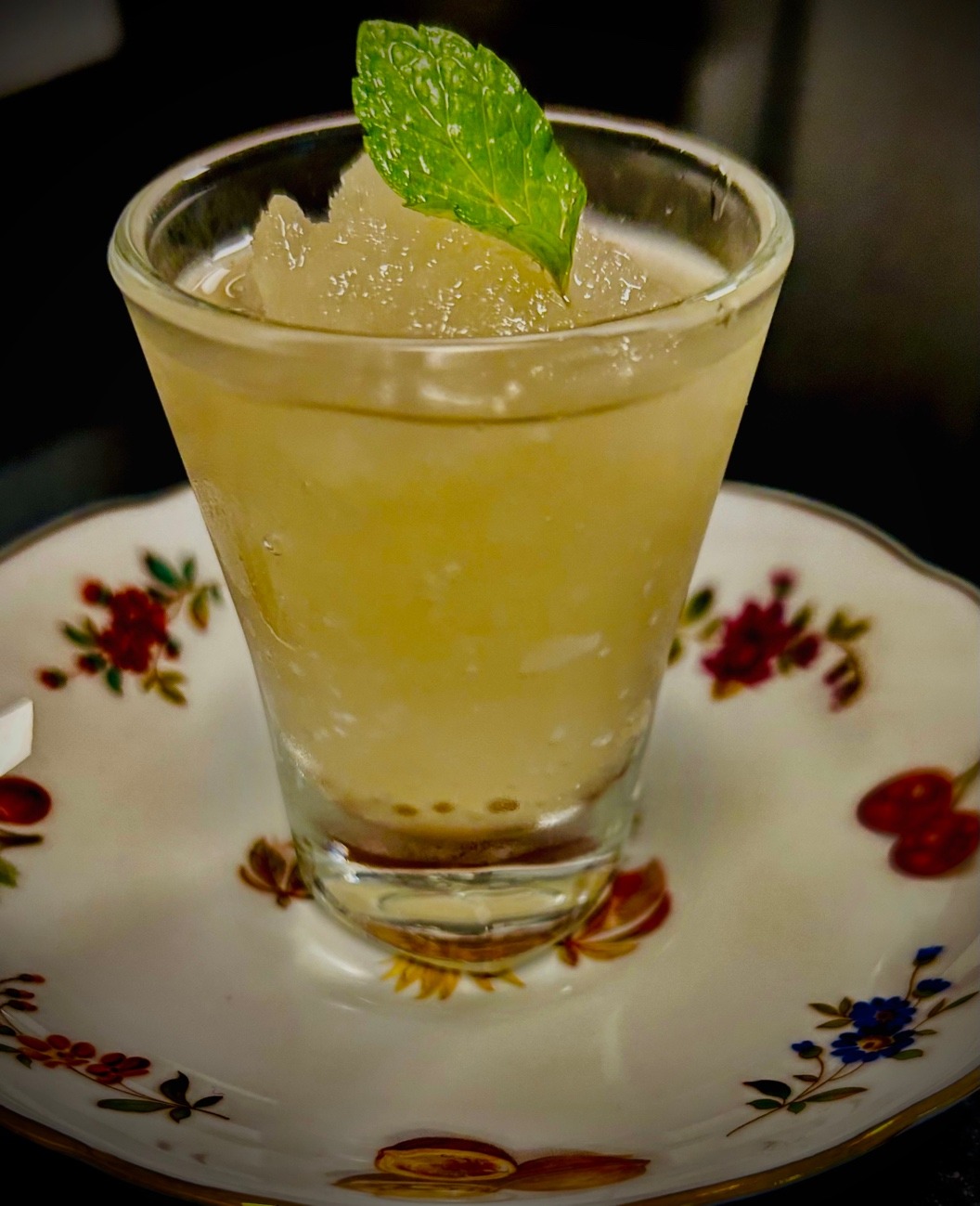 Champagne Lime Granita - Cover Image
