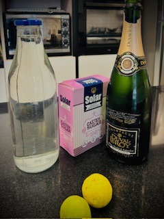 Champagne Lime Granita - Image 1