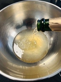 Champagne Lime Granita - Step 6