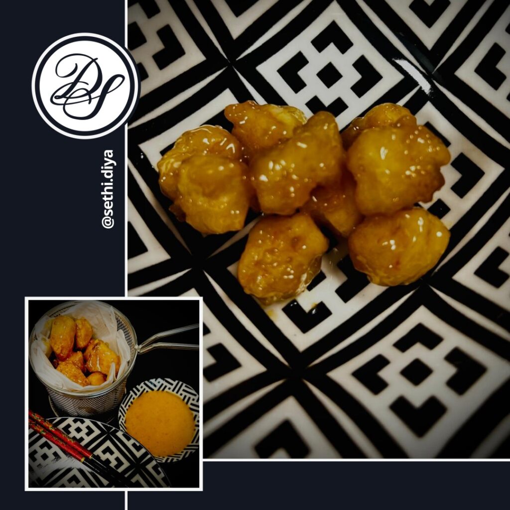 Rock Shrimp Tempura, Creamy Spicy Sauce