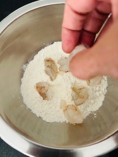 Rock Shrimp Tempura - Cooking and Serving - Step 3