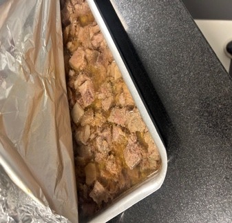 Pulled Pork Salad - Pulling - Step 1
