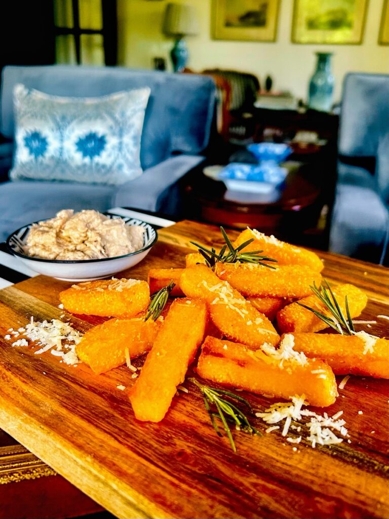 Fat 'Polenta' Fries, Tuna 'Mantecato'