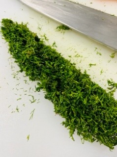 Cured Salmon Mosaic - Salt Cure - Step 9