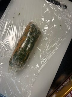 Cured Salmon Mosaic - Salt Cure - Step 17