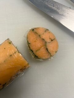 Cured Salmon Mosaic - Presentation - Step 2