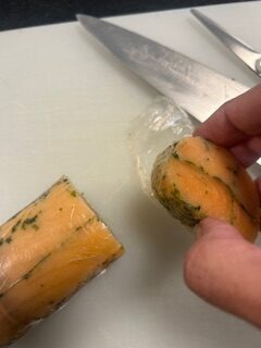 Cured Salmon Mosaic - Presentation - Step 3