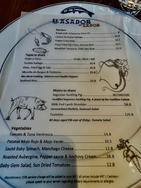 Permanent Menu
