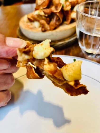 Crisp Fried Pig’s ears, Quince Aioli