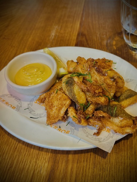 Pescaito Frito, Lime Aioli